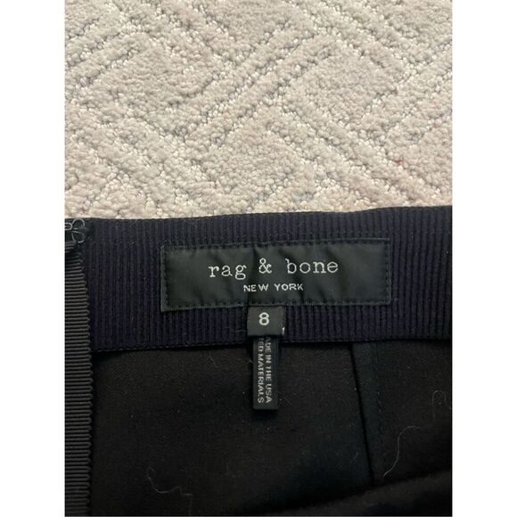 NWOT Rag & Bone Black Slim Dress Pants with Ankle Zippers - Picture 4 of 7